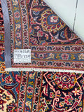 Vintage Persian Kashan Rug 4.1x3m