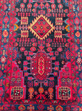 4.1m Tribal Persian Malayer Hall Runner