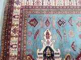 Afghan Super Kazak Rug 3.7x2.8m