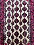 Tribal Persian Balouchi Rug 2.1x1.1m