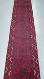 3.6m Afghan Balouchi Hall Runner