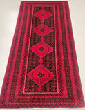 Tribal Persian Balouchi Rug 2.2x1.3m