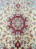 Masterpiece Persian Tabriz Rug Signed 2x1.5m