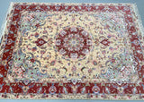 Masterpiece Persian Tabriz Rug Signed 2x1.5m