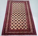 Bokhara Persian Turkoman Rug 1.9x1.25m