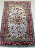 pure-silk-Persian-Qum-rug-Melbourne