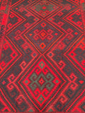 Afghan Meymaneh Kilim Rug 3.5x2.6m