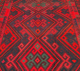 Afghan Meymaneh Kilim Rug 3.5x2.6m