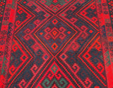 Afghan Meymaneh Kilim Rug 3.5x2.6m