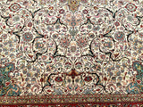 Antique Persian Tabriz Rug 4x3m