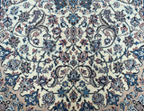 Superfine Silk-inlay Persian Nain Rug 3x2m