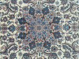 Superfine Silk-inlay Persian Nain Rug 3x2m