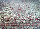 Antique Persian Mohajeran Rug 4.5x3.2m