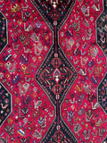 Tribal Persian Qashqai Shiraz Rug 3.3x2.3m