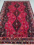 Tribal Persian Qashqai Shiraz Rug 3.3x2.3m