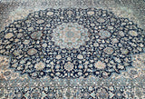 Antique Persian Kerman Rug 4x3m