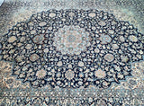 Antique Persian Kerman Rug 4x3m