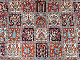 Garden Design Persian Qum Rug 3x2.1m