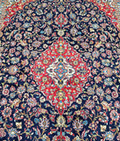 Vintage Persian Kashan Rug 4.4x3m