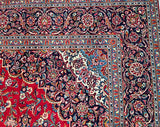 Royal Persian Kashan Rug Signed 4x3m