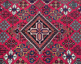 Vintage Persian Joshaghan Rug 2.1x1.3m