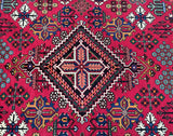 Vintage Persian Joshaghan Rug 2.1x1.3m