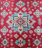 Tribal Afghan Kazak Rug 2x1.5m