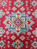 Tribal Afghan Kazak Rug 2x1.5m