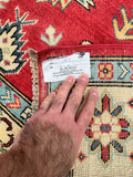 Tribal Afghan Kazak Rug 2x1.5m