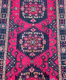 Vintage Tribal Persian Quchan Rug 3x1.6m