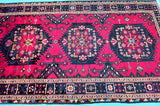 Vintage Tribal Persian Quchan Rug 3x1.6m