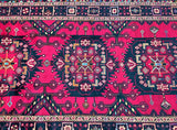 Vintage Tribal Persian Quchan Rug 3x1.6m