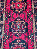 Vintage Tribal Persian Quchan Rug 3x1.6m