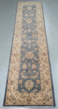 3m Ziegler Afghan Chobi Hall Runner