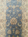 3m Ziegler Afghan Chobi Hall Runner