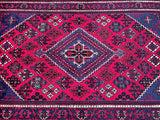 Vintage Persian Joshaghan Rug 2.1x1.35m