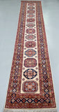 3.7m Afghan Super Kazak Hall Runner