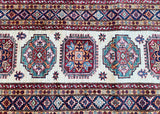 3.7m Afghan Super Kazak Hall Runner