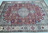 Silk-inlaid Persian Nain Rug 3.6x2.5m