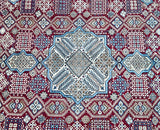 Silk-inlaid Persian Nain Rug 3.6x2.5m