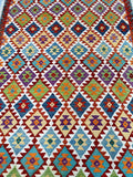 Afghan Waziri Kilim Rug 2.7x1.8m