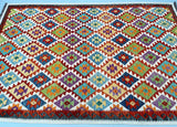 Afghan Waziri Kilim Rug 2.7x1.8m