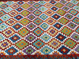 Afghan Waziri Kilim Rug 2.7x1.8m