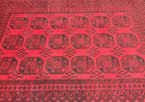 Vintage Afghan Aqcha Rug 2.9x2m