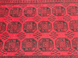 Vintage Afghan Aqcha Rug 2.9x2m