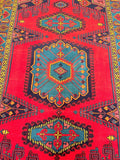 Tribal Persian Vis Rug 3.1x2m