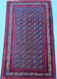 Afghan Roshnai Rug 1.5x1m