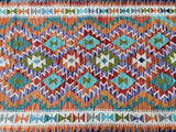 4m Afghan Waziri Kilim Hall Runner