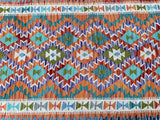 4m Afghan Waziri Kilim Hall Runner