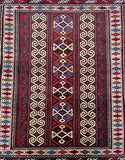 Persian Balouchi Prayer Rug 1.1x1m